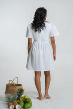 Load image into Gallery viewer, Joya Mini Dress - Pearl
