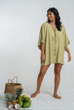Load image into Gallery viewer, Olivia mini kaftan - Matcha

