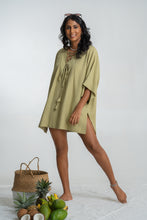 Load image into Gallery viewer, Olivia mini kaftan - Matcha
