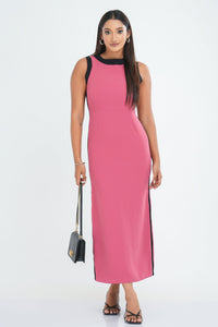 Lola Shift Maxi Dress - Blush