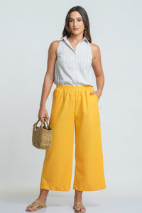 Nola Midi Pant - Canary