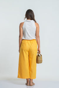 Nola Midi Pant - Canary