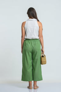 Nola Midi Pant - Pears