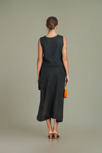 Jane Wrap Skirt - Black