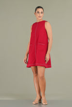 Load image into Gallery viewer, Bella Shift Dress - Wine
