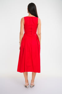 Frankie Midi Dress - Apple