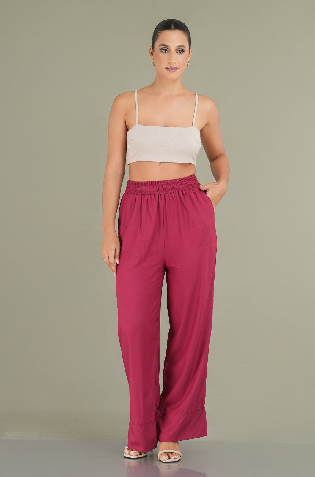 Day Utility Pant - Ruby