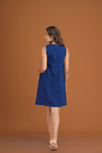 Load image into Gallery viewer, Bella Shift Dress - Navy
