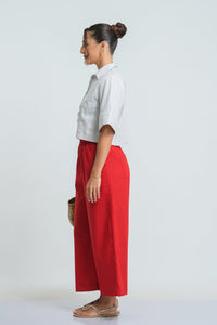 Nola Midi Pant - Apple