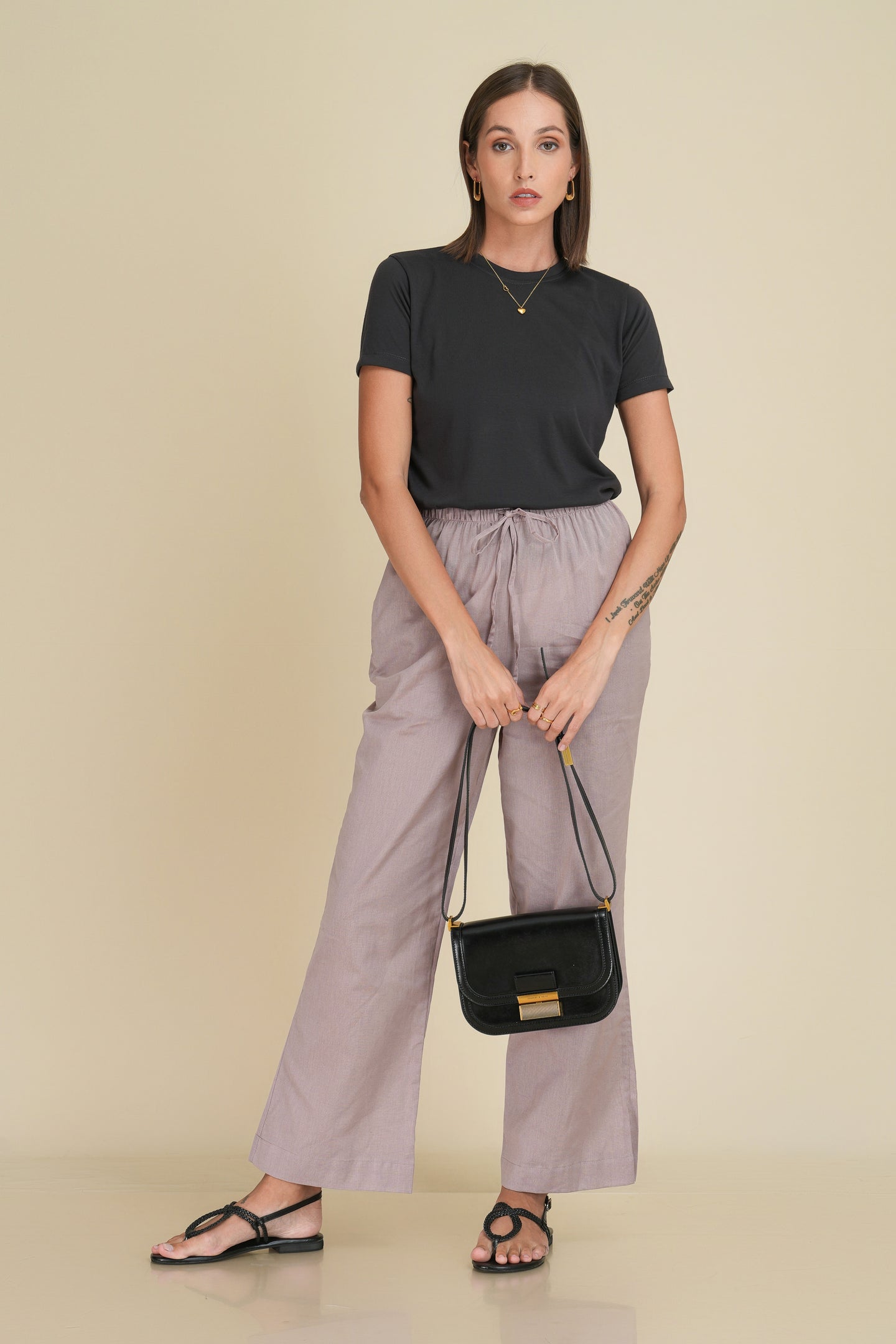 Kalpitiya Beach Pant - Mauve