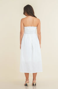 Mae Strapless Dress - Crystal
