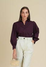Load image into Gallery viewer, Sofia Shirt - Plum
