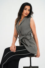 Load image into Gallery viewer, Della Sleeveless Blazer - Olive
