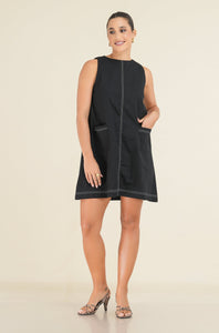 Bella Shift Dress - Black