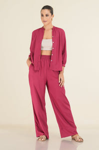 Flow Shirt - Ruby