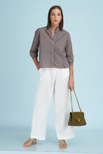 Load image into Gallery viewer, AB Signature Summer Pant - Off White
