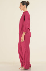 Flow Shirt - Ruby