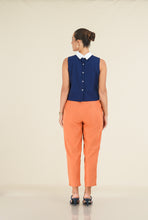 Load image into Gallery viewer, Tulip Crop Top - Navy
