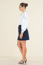 Load image into Gallery viewer, Audrey Mini Skirt - Denim

