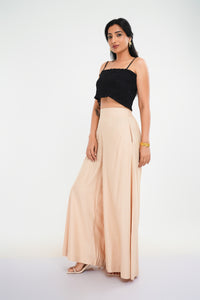 Flow Palazzo Pant - Biscuit