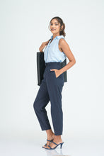 Load image into Gallery viewer, Formal Midi Pant - Navy Blue

