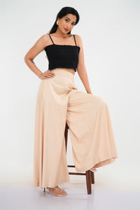 Flow Palazzo Pant - Biscuit