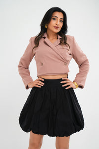 Thea Mini Skirt - Black