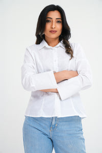 Opal Long Sleeve Shirt - Pearl