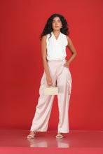 Load image into Gallery viewer, Eve Cargo Pant - Powder Pink
