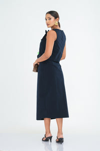 Rosie Waist coat - Midnight Blue