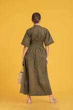Load image into Gallery viewer, Pinning You Maxi Dress - Olive
