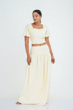 Load image into Gallery viewer, Jasmine Crop Top - Cream
