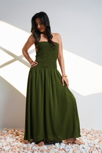 Alisson Maxi Dress - Pine