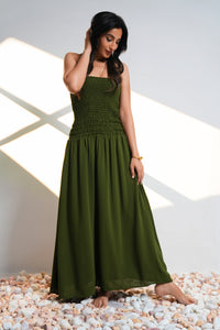 Alisson Maxi Dress - Pine