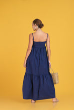 Load image into Gallery viewer, Freya Strappy Dress - Indigo
