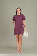 Load image into Gallery viewer, Day Shift Mini Dress - Wine
