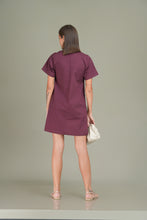 Load image into Gallery viewer, Day Shift Mini Dress - Wine
