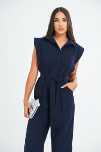 Everlee Jumpsuit - Midnight