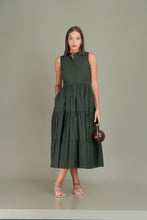 Load image into Gallery viewer, Flow Tier Midi Dress - Deep
