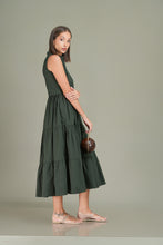 Load image into Gallery viewer, Flow Tier Midi Dress - Deep
