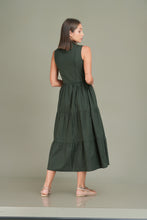 Load image into Gallery viewer, Flow Tier Midi Dress - Deep
