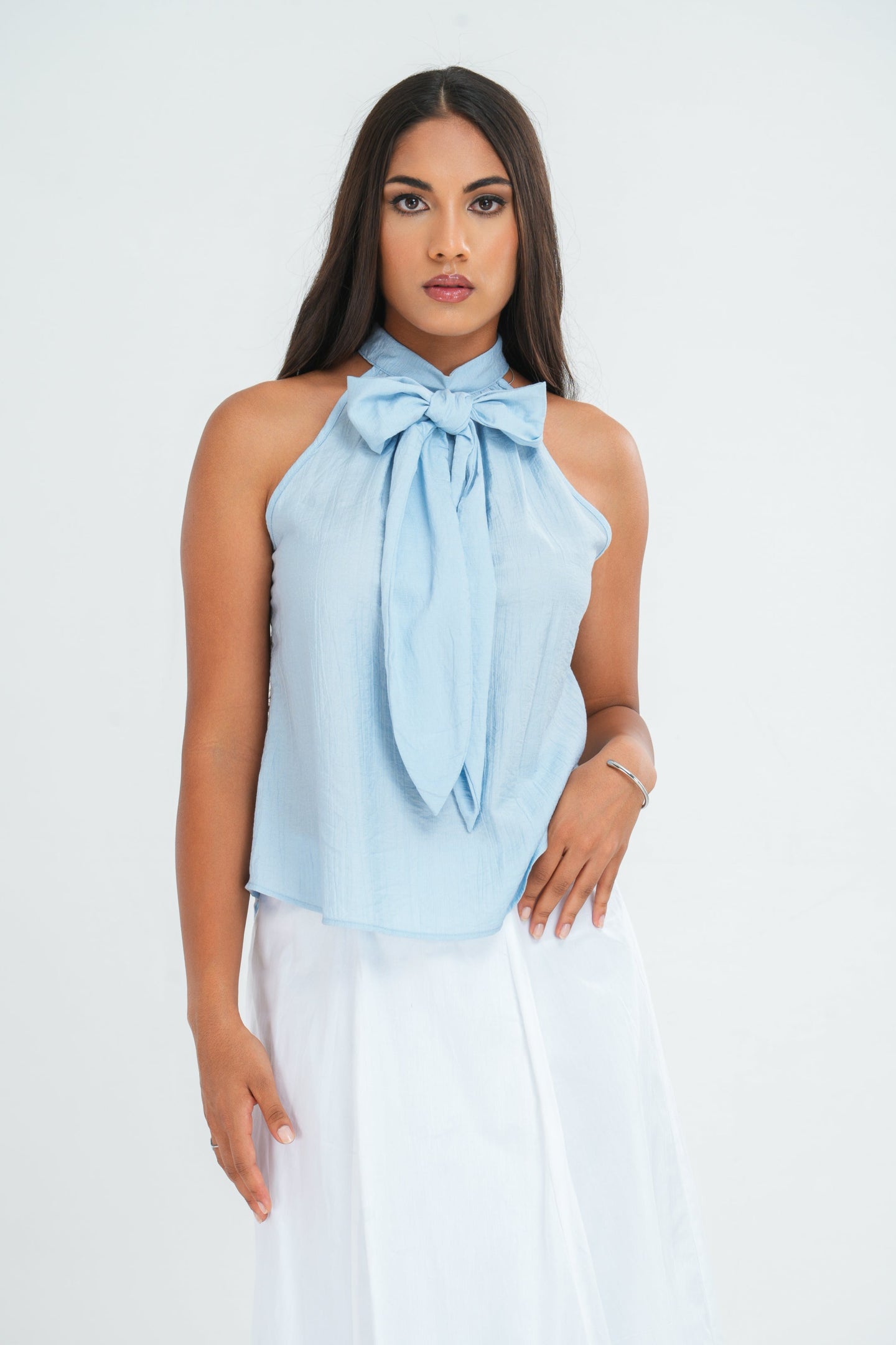 Emory Halter Top - Sky