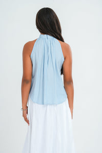 Emory Halter Top - Sky