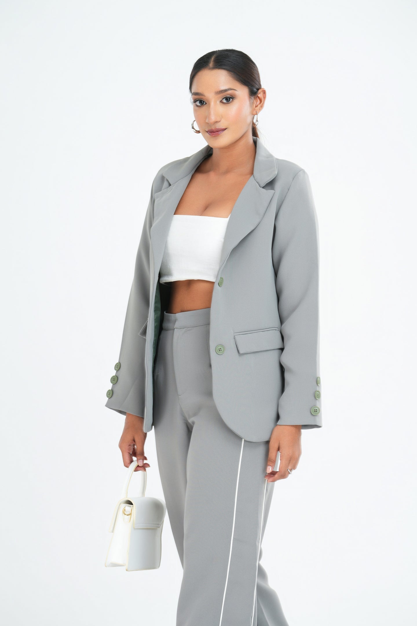 Victoria Blazer - Sage