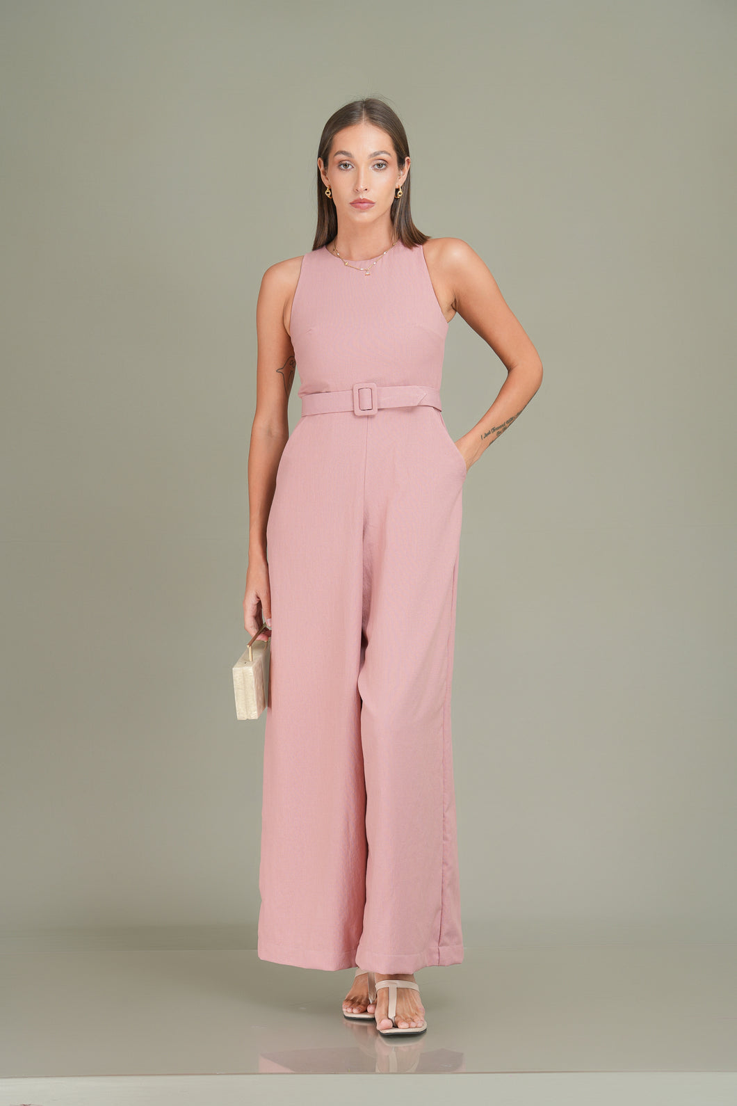 Everyday Jumpsuit - Pink