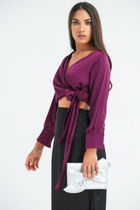 Quincy Top - Plum