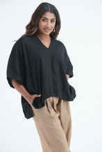 Load image into Gallery viewer, Ahangama Kimono Top - Black
