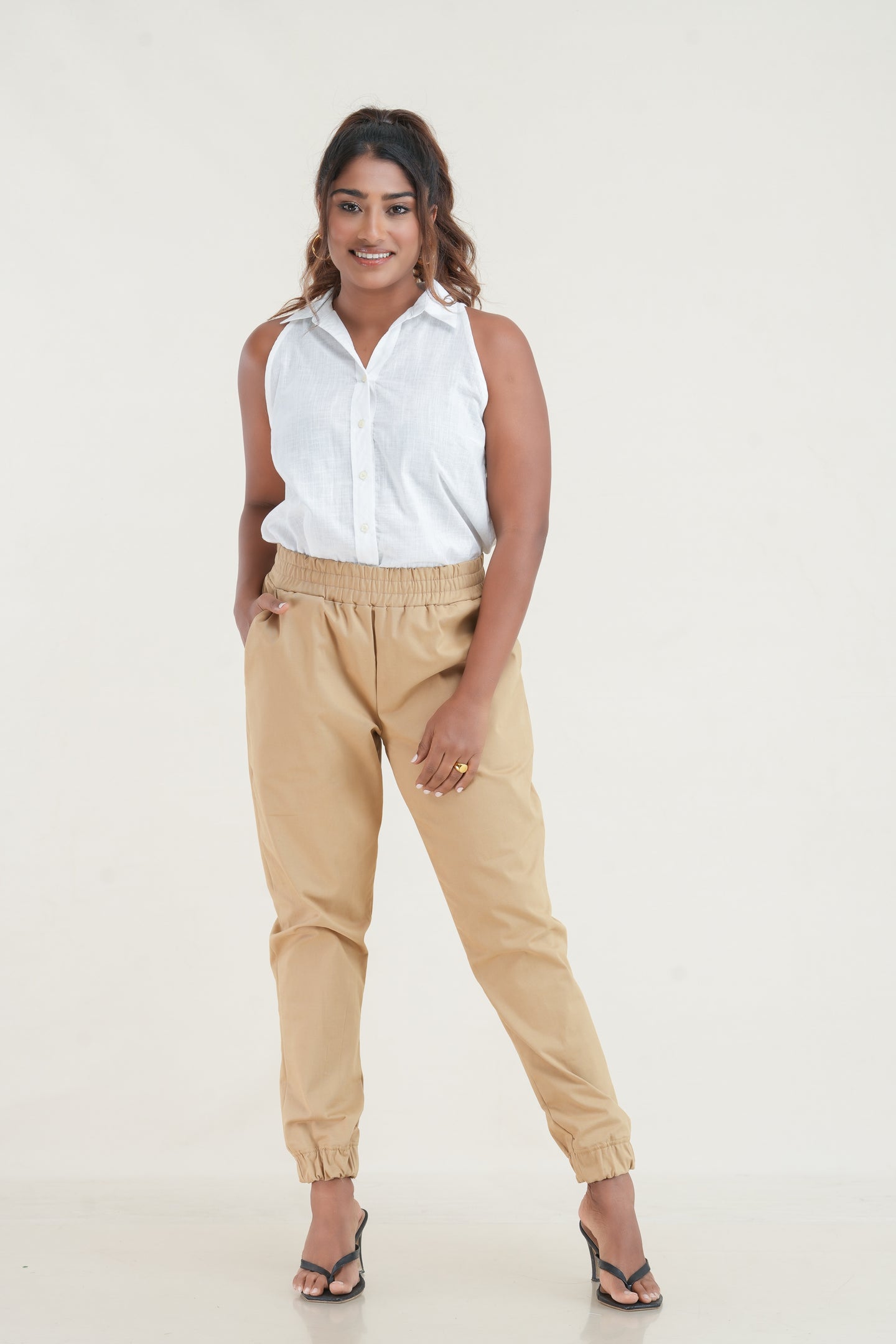 Cotton Jogger - Khaki