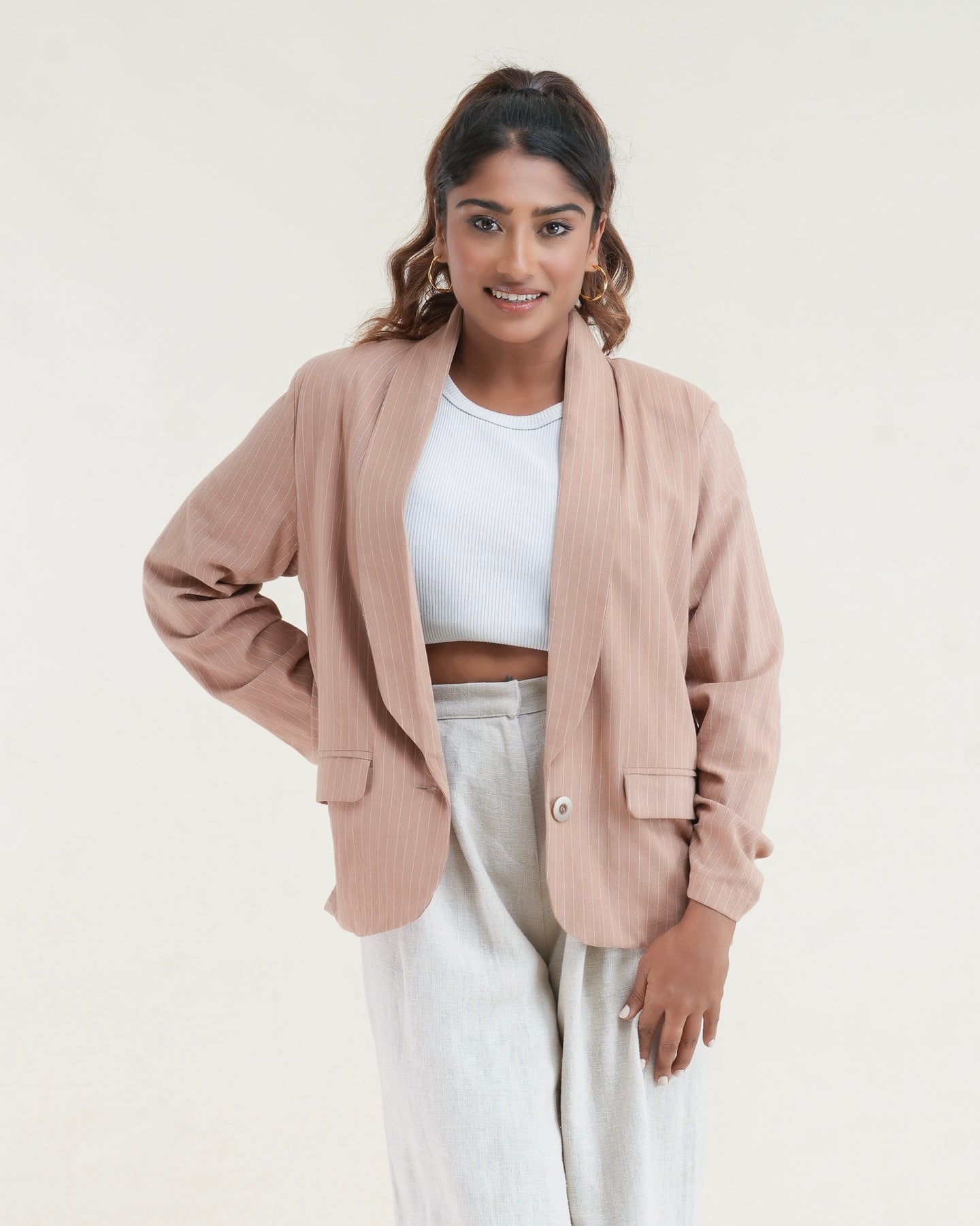 Long Island Blazer - Ivory