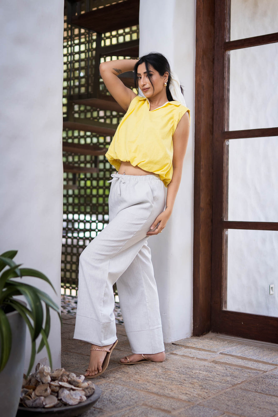 Wave Crop Bubble Top